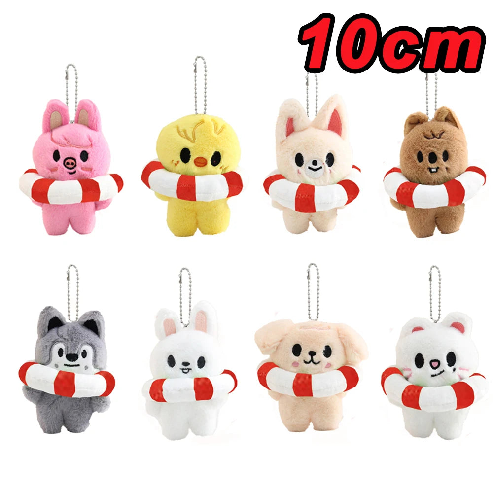 300style Skzoo Plush Toy Kawaii Kpop Plush Skzoo Stray Wolf Plush Cartoon Stuffed Animal Doll Kawaii Companion Toy Children Gift