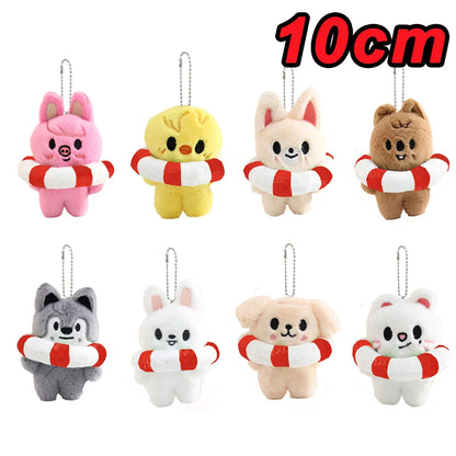 300style Skzoo Plush Toy Kawaii Kpop Plush Skzoo Stray Wolf Plush Cartoon Stuffed Animal Doll Kawaii Companion Toy Children Gift