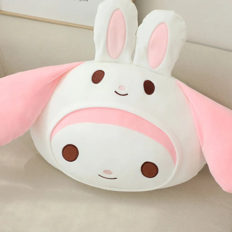 Kuromi Plush Pillow Anime Toys Cartoon Animals Melody Stuffed Dolls Cinnamoroll Pochacco Exquisite Xmas Birthday Gifts