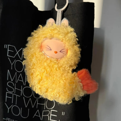 15/17cm Labubu Fried Shrimp Tempura Cosplay Doll Clothing Set Replacement Decoration Accessories Suitable for Ropa Labubu V3