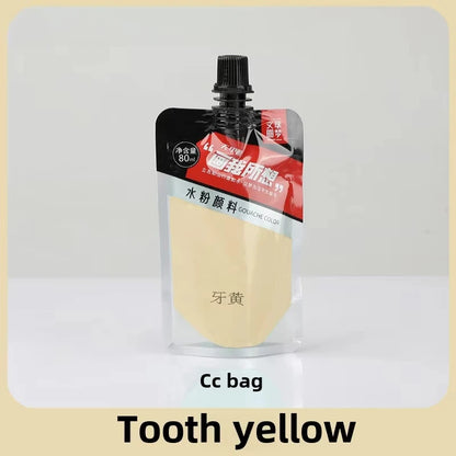 Gouache Pigment Pack Gouache Refill Jelly Pigment Art Students Special Beginners Children's Non-Toxic Super Gouache 80ml