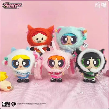The Girls Cloak Doll Serie Blind Box Change Clothe Plush Pendant Doll Cartoon Animation Periphery Ornament Decoration