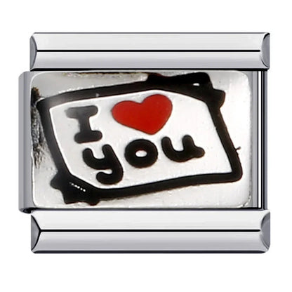 Fashion Original Lovers Stars Moon Charm Italian Links Fit 9mm Bracelet Stainless Steel Making Jewelry Bt003