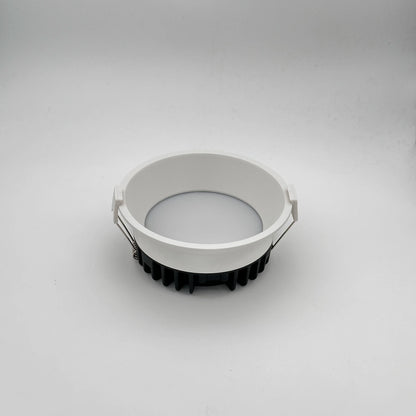 Recessed Anti Glare LED Downlights Black/White LED Ceiling Spot Lights AC85~265V Background Lamps Indoor Lighting