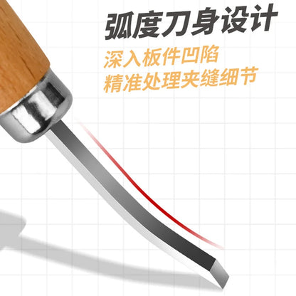 Modeling Tools Bend Spade Arc Chisel Wide Scribing Cutter Use in model seams and recesses For Plastic Model DIY Craft Tools