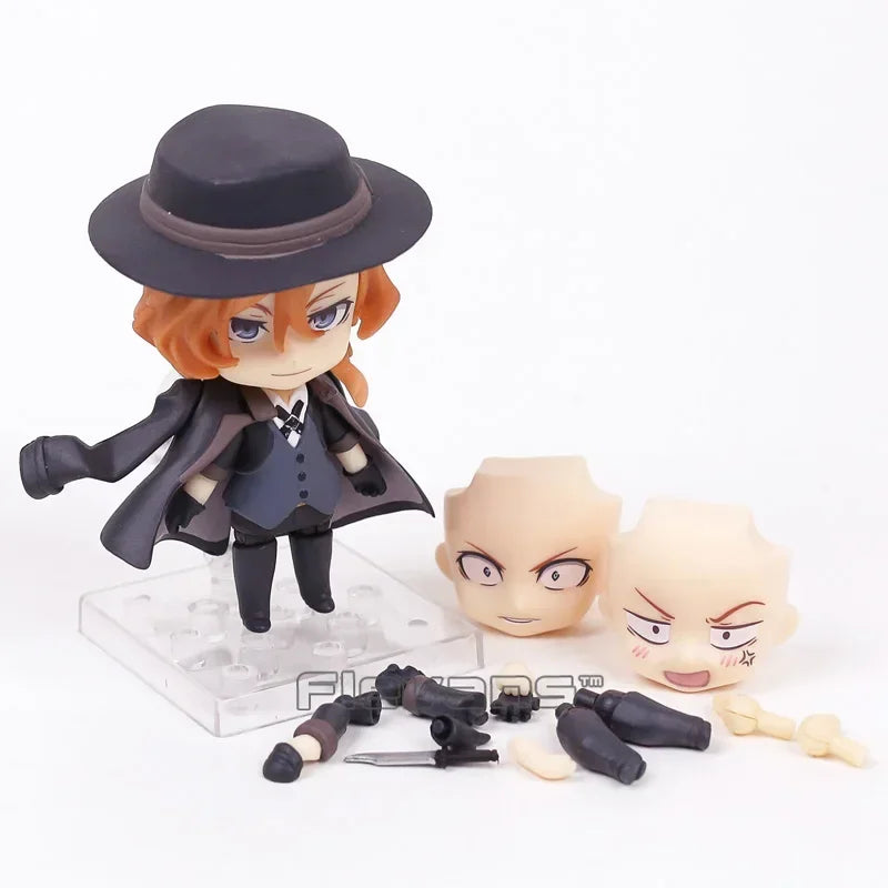 1191 Ryunosuke Akutagawa 676 Nakahara Chuya 657 Dazai Osamu PVC Action Figure Toy Anime Q Figurine Model Doll