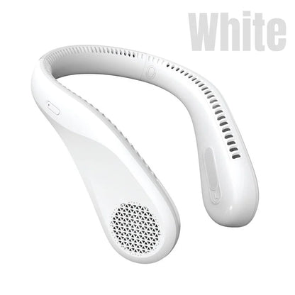 Xiaomi Bladeless Neck Fan Hands-Free USB Rechargeable Portable Cooler Silent Safe Outdoor Travel Sports 3 Speeds for Kids Adults