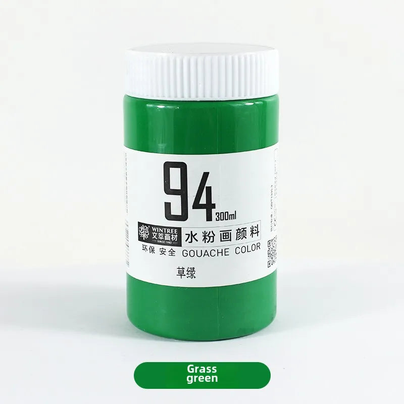 Gouache Paint Super Gouache Color 300ml Single Pack Art Class Non-toxic Beginner Pigment Art Student Special Large Bottle