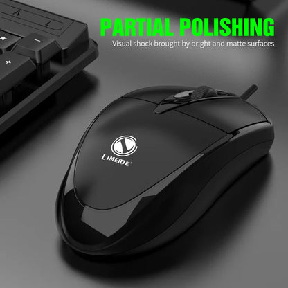 Wired Office Home Game Mouse Usb Computer Business Internet Cafe Desktop Application