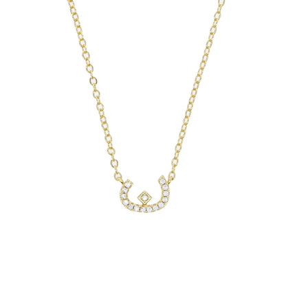 Total 31 Different Shape Arabic Letter Pendant Necklaces for Women Paved Green White Cz and Turquoise Gold Color Fashion Jewelry