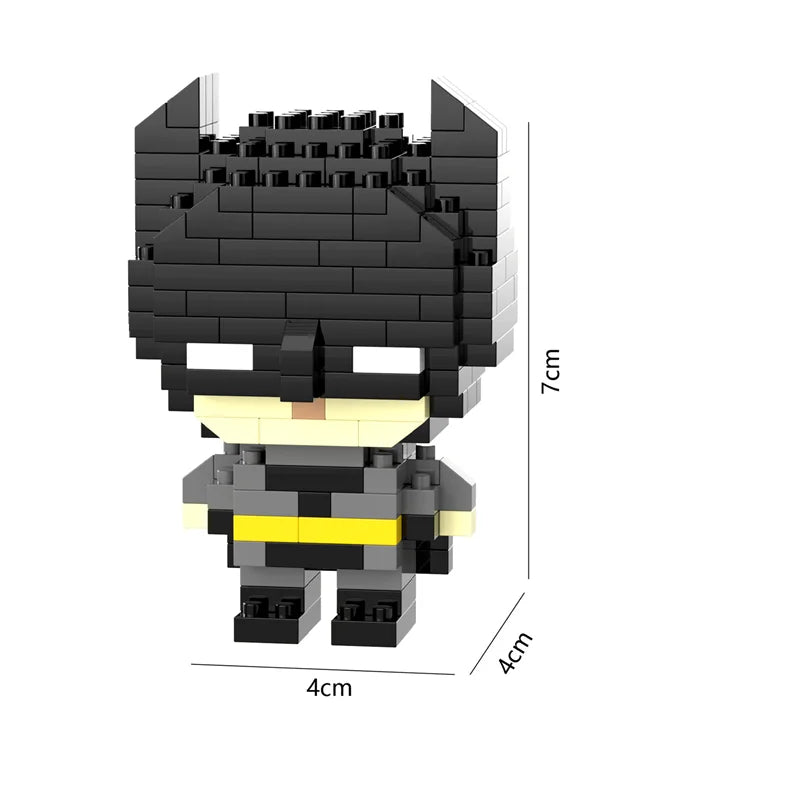 26 Styles New Cartoon Anime Building Blocks  Mini Cute Miniature Bricks Ornaments Small Particle Children's Toys