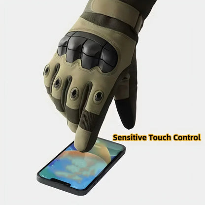 1Pair ColdProof Winter Gloves,Motorcycle Touchscreen Outdoor Hunting Protection Mountaineering Skiing Full Finger Gloves