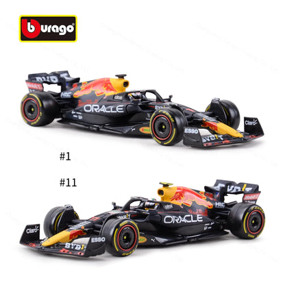 Bburago 1:43 2022 RedBull RB18 #1 #11 Static Die Cast Vehicles Collectible Model Formula Racing Car Toys