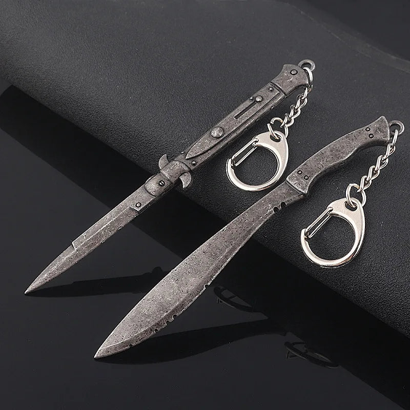the last of us Keychain Joel Ellie Army Knife Zinc Alloy Pendant Video The Last Of Us For Boyfriend Fans Gift Bag Pendant