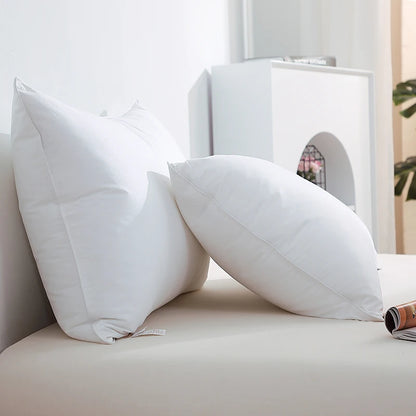 1 piece pillow 50x65/50x70/50x75/50x90cm 100% cotton duck feather pillow bed pillow fiiling insert