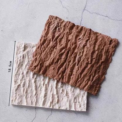 Pottery mold Stone Wall Mold Texture Bark Brick Wall Silicone Printing Mold Simulation Clay Texture Stone texture