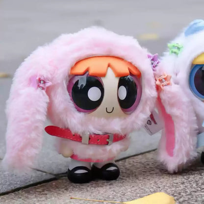 The Powerpuff Girls Cloak Doll Series Blind Box Toy Pendant Doll Anime Cartoon Peripheral Desktop Decor Children Birthday Gifts