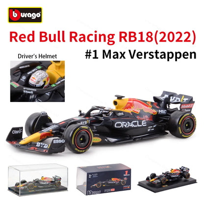Bburago 1:43 2022 RedBull RB18 #1 #11 Static Die Cast Vehicles Collectible Model Formula Racing Car Toys