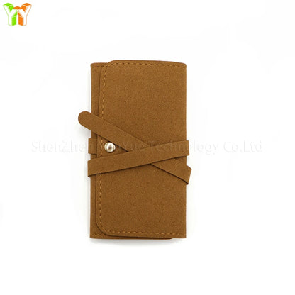 Lightweight Jewelry Organizer Roll Waterproof Foldable Travel Storage Bag for Women Girls Necklaces Rings Earrings Bracelet