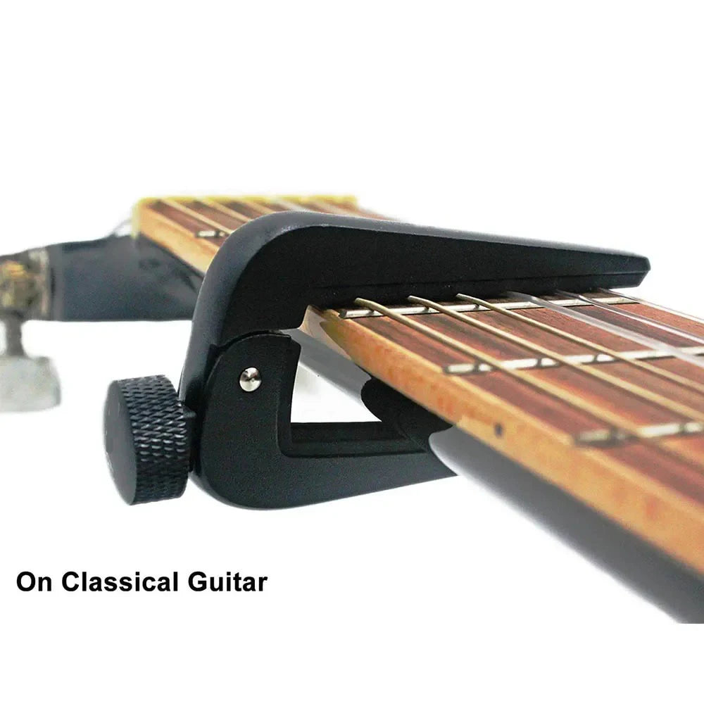 Guitar Capo Adjustable for 6 and 12 String Acoustic Classical Electric Guitar,Bass Capo,Mandolin,Ukulele Capo
