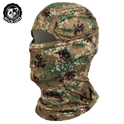 Motorcycle Balaclava Fashion Print Sun Protection Full Face Mask Breathable Mask Balaclava Bicycle Cycling