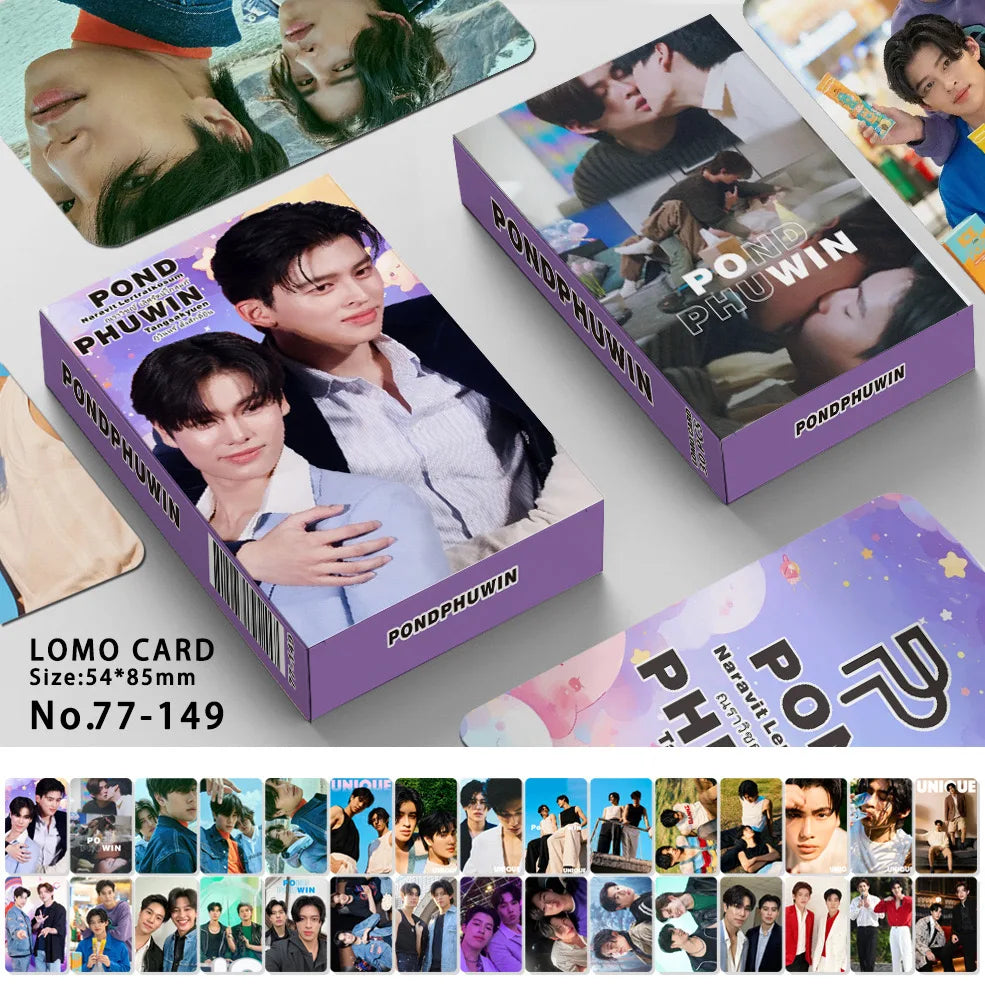 30PC/SET Bossnoeul Bbbuild Pondphuwin Firstkhaotung Geminifourth Perthsaint Winnysatang Netjames Zeenunew Ohmfluke Box Lomo Card
