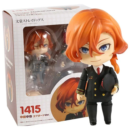 1191 Ryunosuke Akutagawa 676 Nakahara Chuya 657 Dazai Osamu PVC Action Figure Toy Anime Q Figurine Model Doll