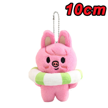 300style Skzoo Plush Toy Kawaii Kpop Plush Skzoo Pencil Case Stray Wolf Plush Cartoon Stuffed Animal Doll Toy Children Gift