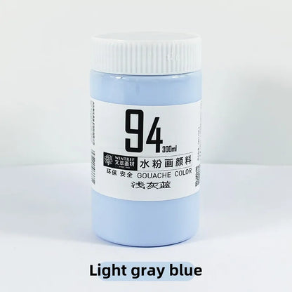 Gouache Paint Super Gouache Color 300ml Single Pack Art Class Non-toxic Beginner Pigment Art Student Special Large Bottle