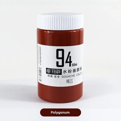 Gouache Paint Super Gouache Color 300ml Single Pack Art Class Non-toxic Beginner Pigment Art Student Special Large Bottle