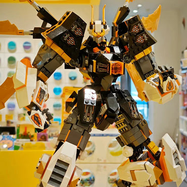 Titan Robotic Robot Model Boy's Assembly Building Blocks Toy Gift Children's Creative Hobby Collection Desk Decoration