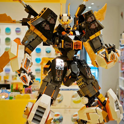 Titan Robotic Robot Model Boy's Assembly Building Blocks Toy Gift Children's Creative Hobby Collection Desk Decoration