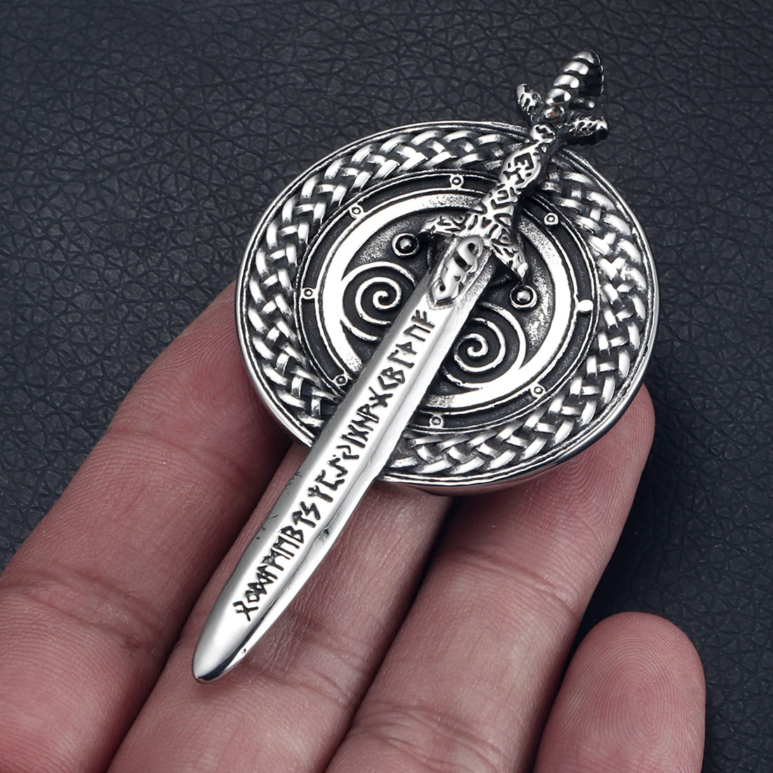 316L Choice Stainless Steel Viking Skull Animal Vintage Pendant for Men Necklace Bracelet DIY Accessories Finding Jewelry Making