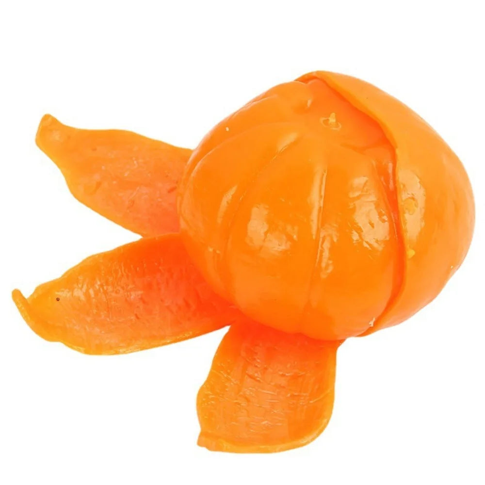 Squishy Kawaii Tangerine Work Study Fidget Toys Squishies Slow Rising Stress Relief Squeeze Toys for Kids Adults Squeeze Gift