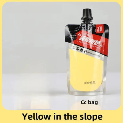 Gouache Pigment Pack Gouache Refill Jelly Pigment Art Students Special Beginners Children's Non-Toxic Super Gouache 80ml