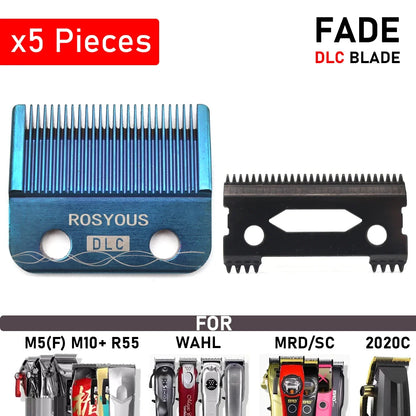 Professional Hair Clipper Accessories for Madeshow/WAHL/MRD/Gamma/SC/JRL KM-90-4 DLC FADE Special Blade Replacement Cutter Head