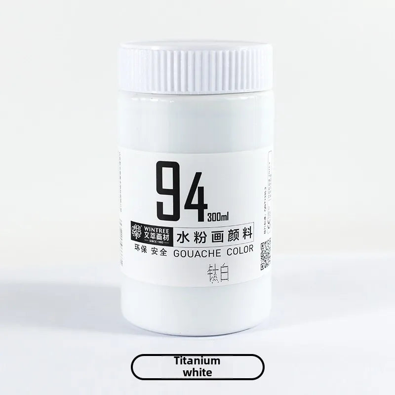 Gouache Paint Super Gouache Color 300ml Single Pack Art Class Non-toxic Beginner Pigment Art Student Special Large Bottle