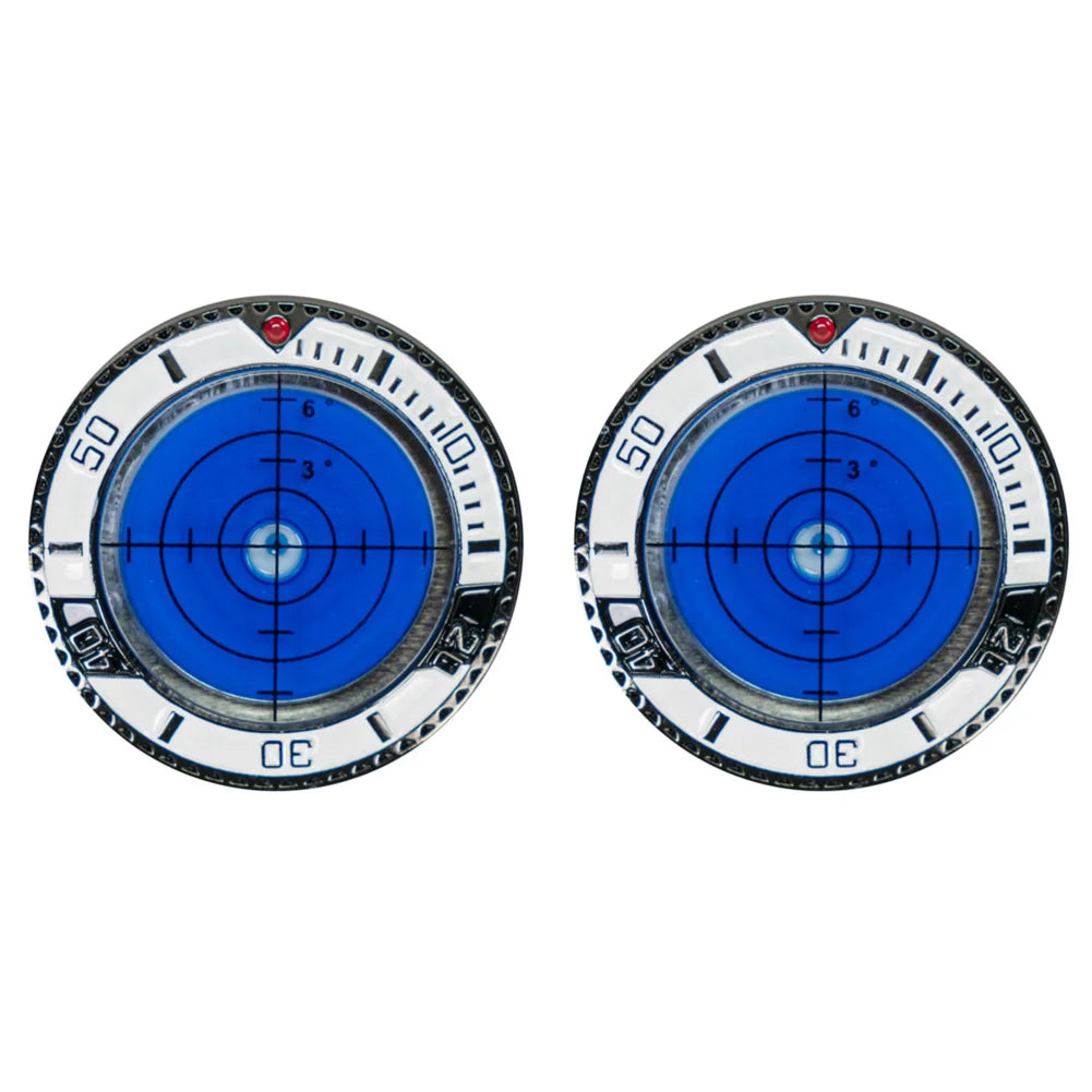 Golf Ball Marker High Precision Golf Slope Putting Level Reading Ball Marker Metal Golf Accessories
