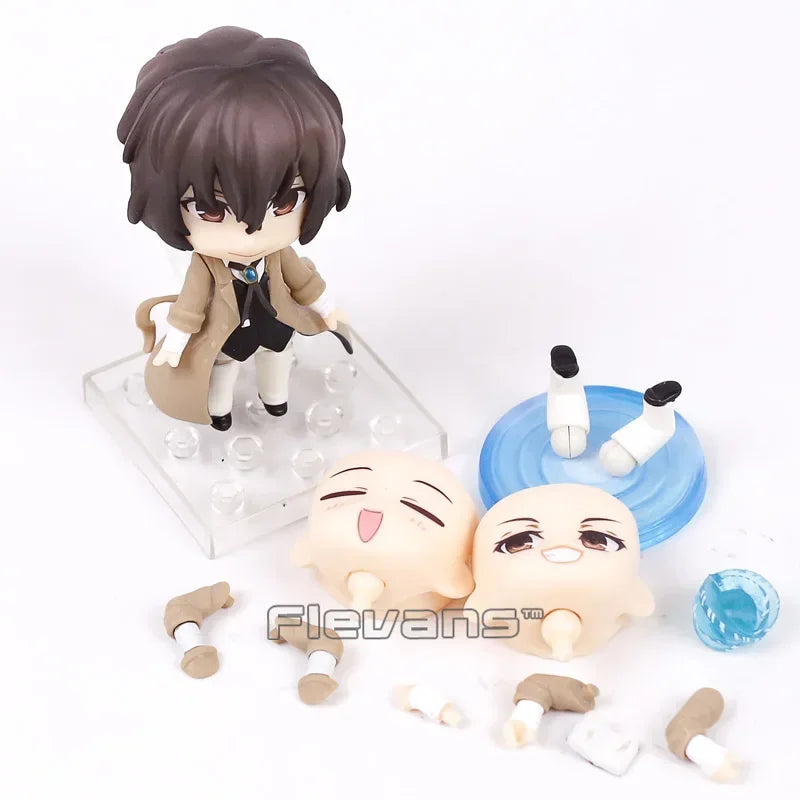 1191 Ryunosuke Akutagawa 676 Nakahara Chuya 657 Dazai Osamu PVC Action Figure Toy Anime Q Figurine Model Doll
