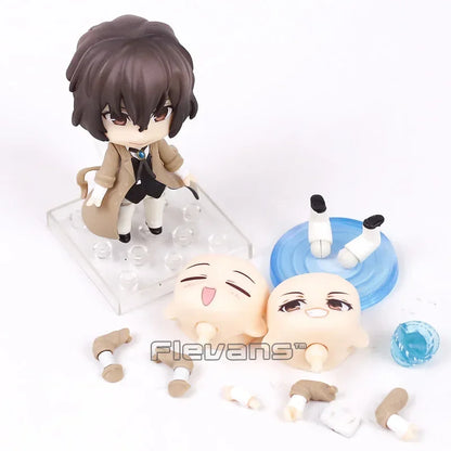 1191 Ryunosuke Akutagawa 676 Nakahara Chuya 657 Dazai Osamu PVC Action Figure Toy Anime Q Figurine Model Doll