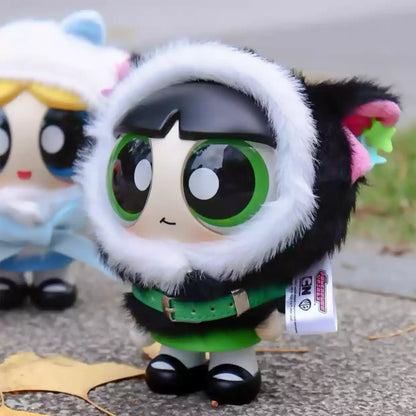 The Powerpuff Girls Cloak Doll Series Blind Box Toy Pendant Doll Anime Cartoon Peripheral Desktop Decor Children Birthday Gifts