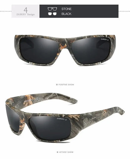 Camouflage Sports Riding Sunglasses Fishing Polarized Sunglasses Color Film Polarized Glasses Sports Sunglasses Men