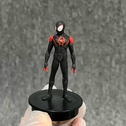 Marvel Movie AvengersSuper Mini Action Figure Hero Iron Man Spiderman Dolls Ornaments Collectible Model Children's Birthday Gift