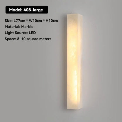 Artpad Designer Marble Wall Lamp for Living Room Hallway Stairs Bedroom Dining Room Copper Ambient Alabaster Wall Lighting