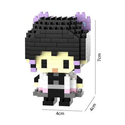 26 Styles New Cartoon Anime Building Blocks  Mini Cute Miniature Bricks Ornaments Small Particle Children's Toys