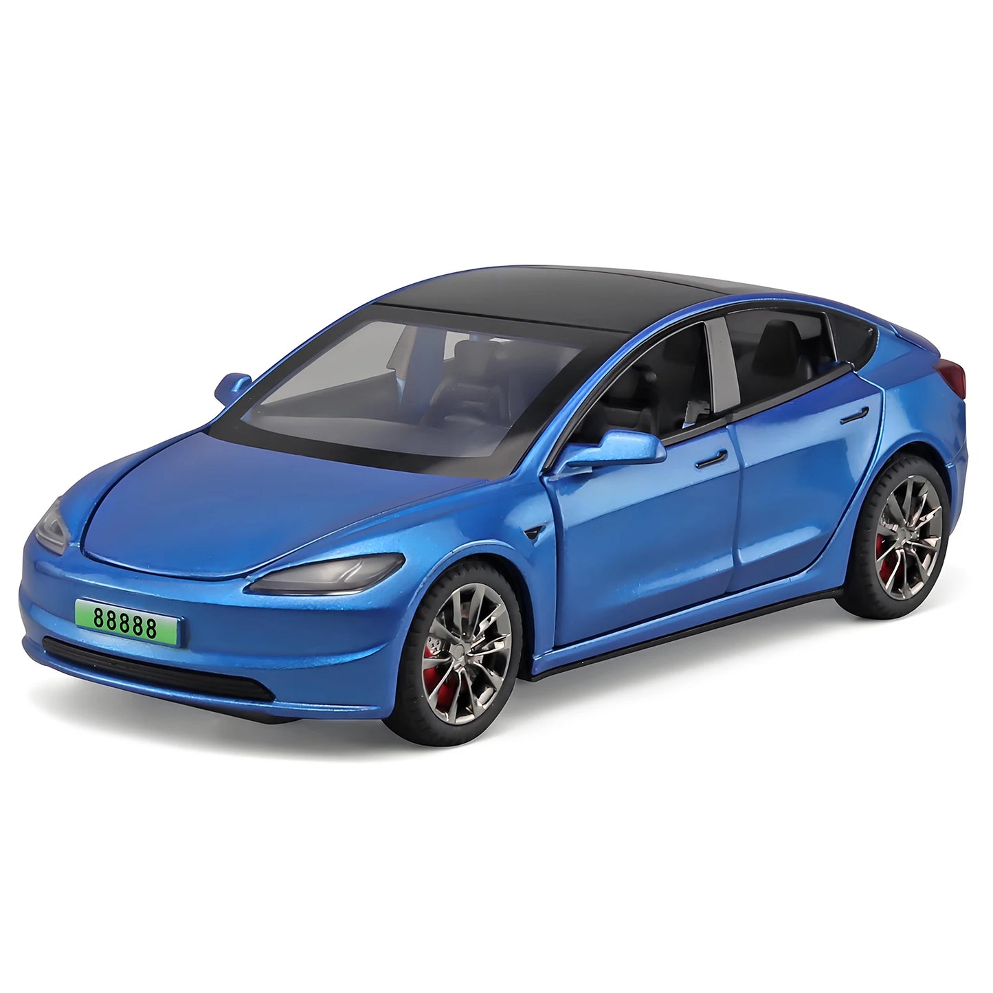 1:32 Model 3 Model X Alloy Diecast Metal Model Car Sound & Light Mini GT Miniature Collections Decorative Ornaments Gifts Friend