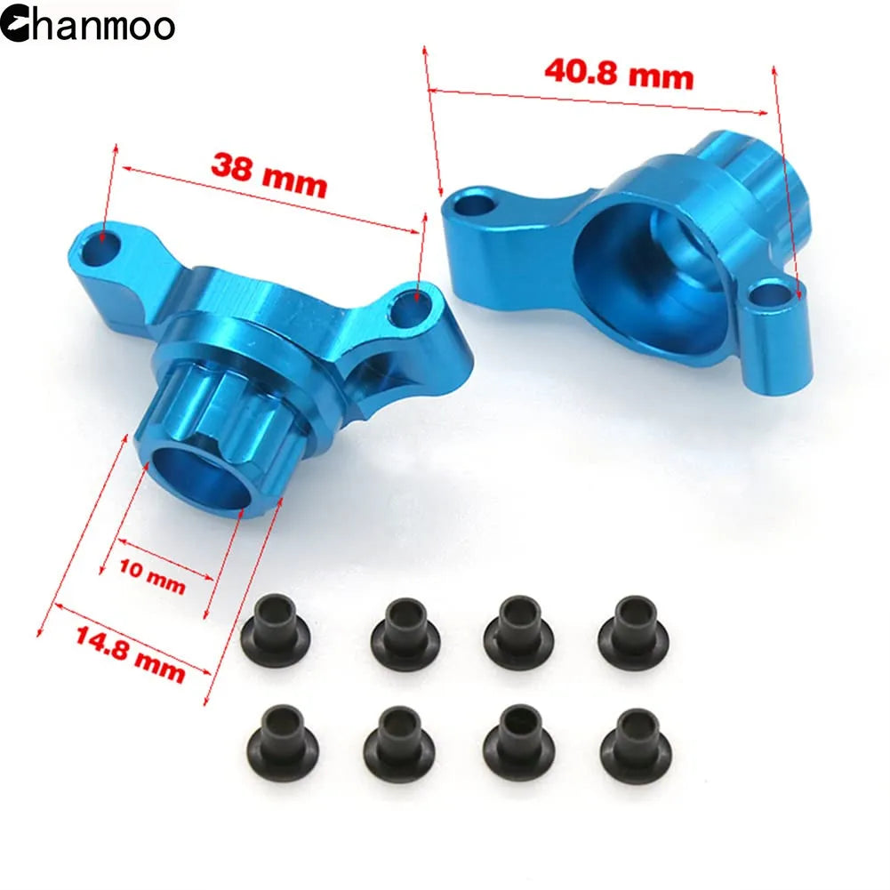 TT-02 Modification Accessory Kit Metal Swing Arm Steering Cup CVD Bumper Motor Base for 1/10 RC Car Tamiya TT02 Upgrade Parts