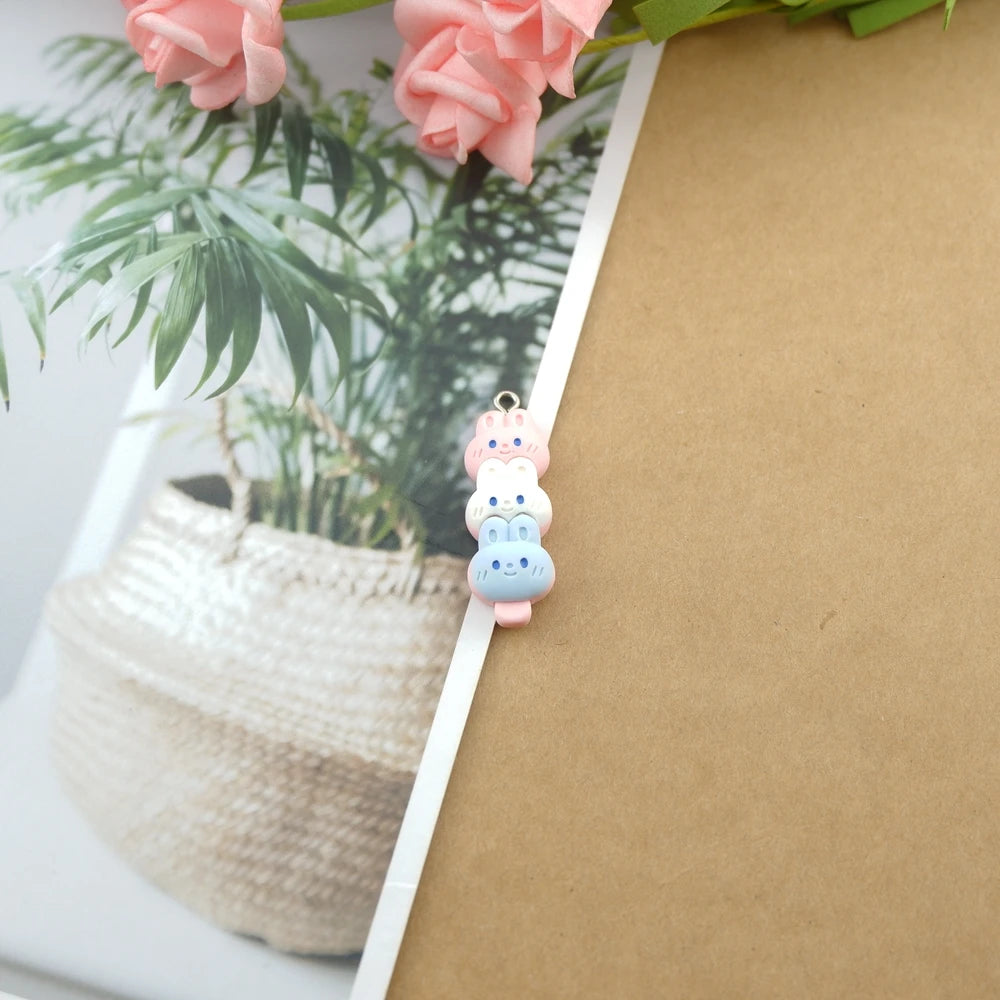 Cute Cartoon Cat Frog Charms for Earring Bracelets Jewelry Making DIY Pendants Wholesale Bulk