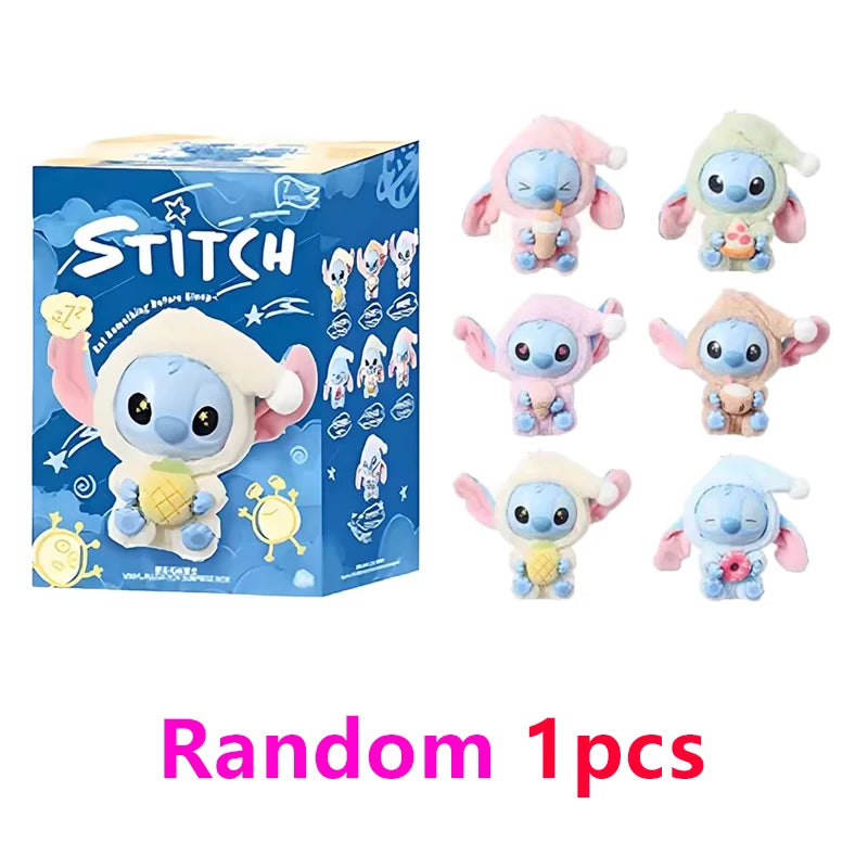 Stitch Has to Take a Bite No Matter How Sleepy It Is GenZ Street Series Mystery Box Funny Diary Mystery Box Children's Toys