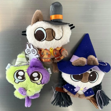 Siamese Cat Azuki Can Magical Azukisan Series Plush Blind Box Toys Mystery Box Magnetic Bag Pendant Surprise Birthday Gifts